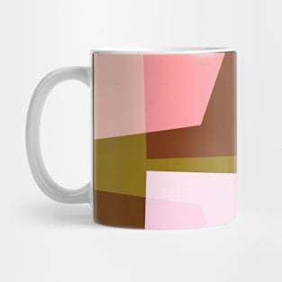 Catching Colors BA03 - Pink And Green Art Design Mug